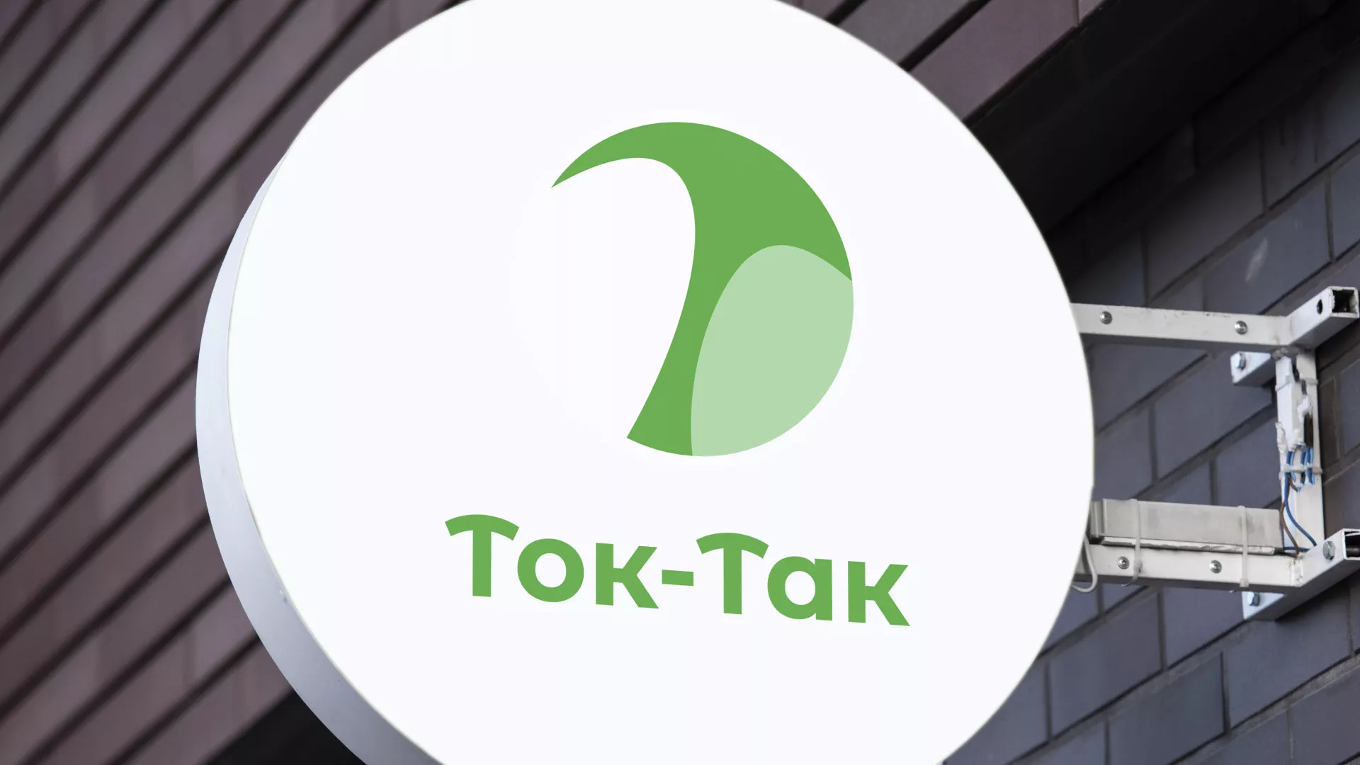 Разработка логотипа аутсорсинговой компании «Ток-Так» в Андреаполе